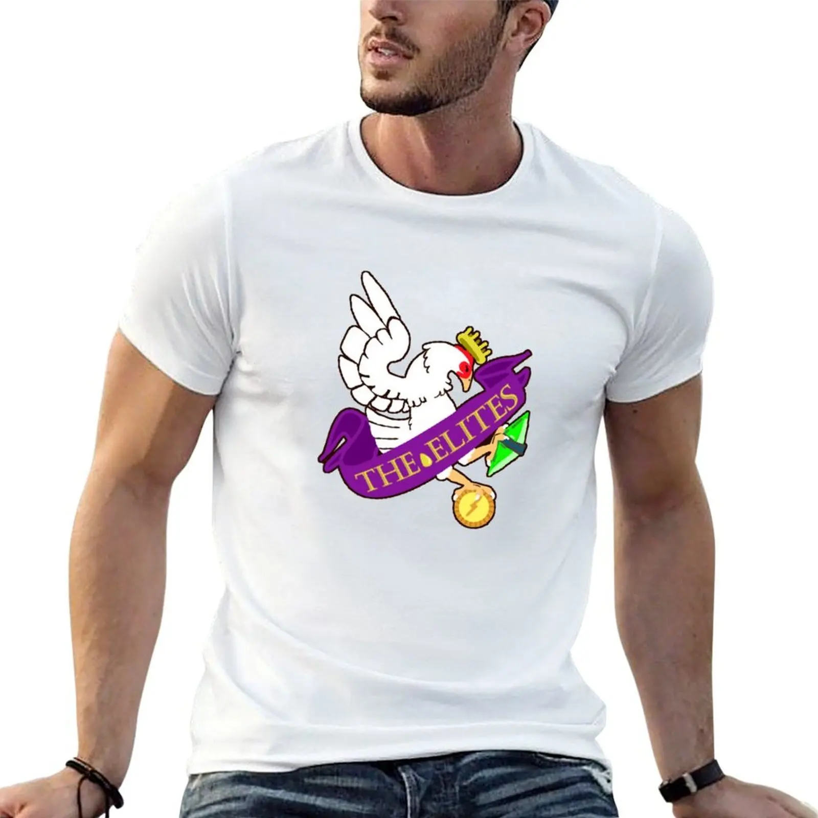 The Elites Logo T-Shirt heavyweights summer shirt t shirt for men