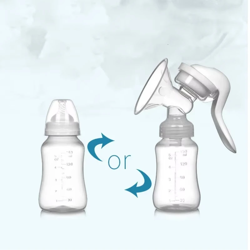 Breast Pump Baby Nipple Manual Suction Milk Pump Feeding Breasts Pumps Milk Bottle Sucking Postpartum Supplies Accessories image 4