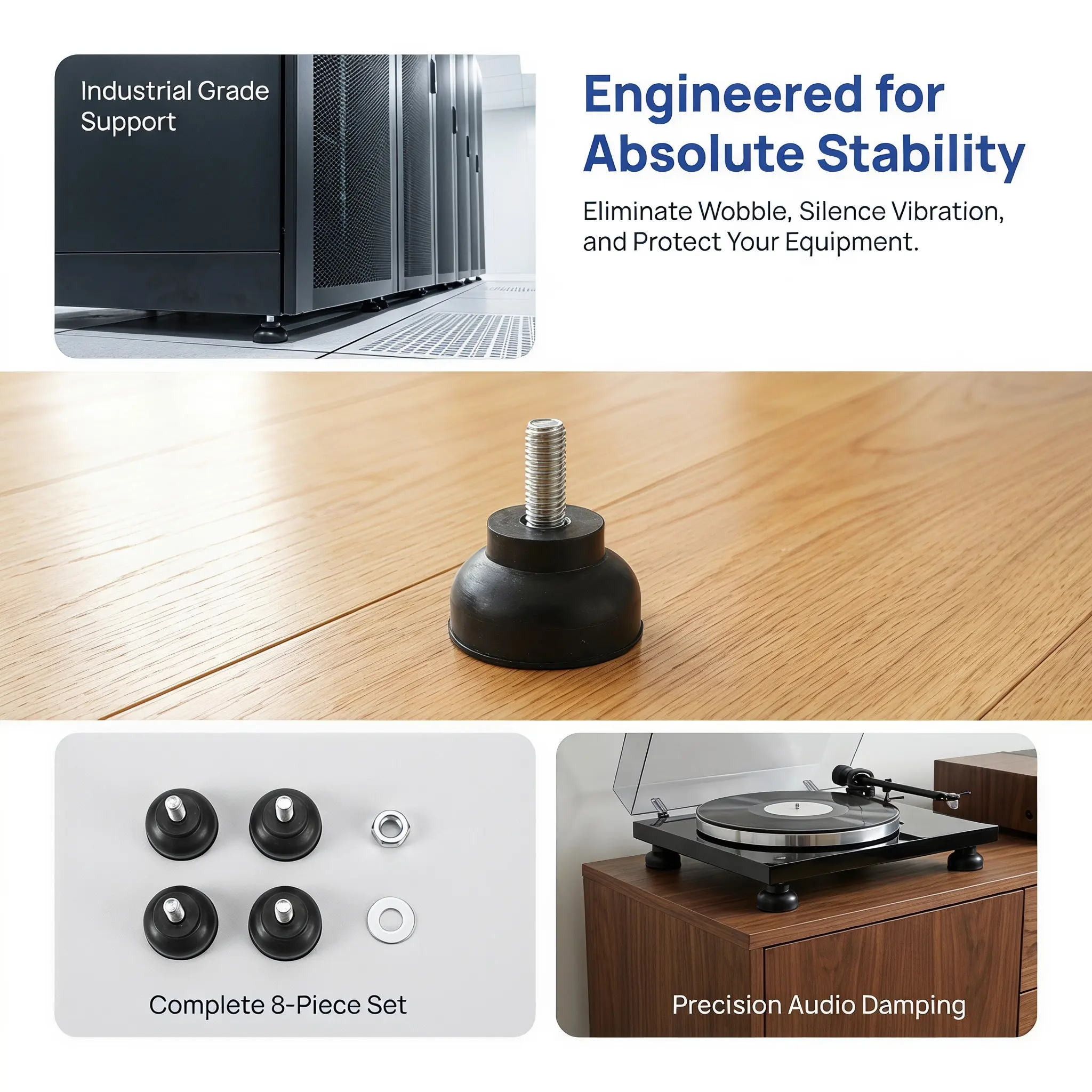 8 piezas de niveladores para m - Stabilizer Screw In reseña y precio