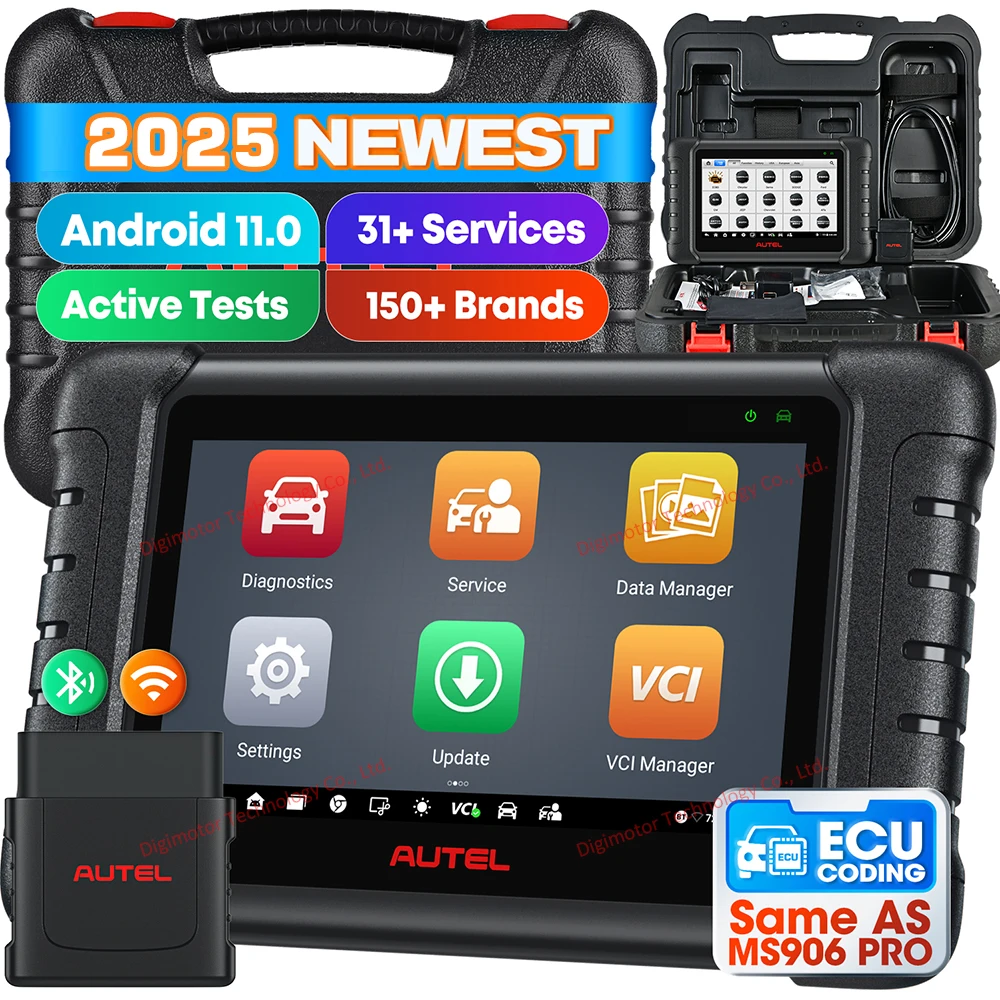 Autel MaxiDAS DS808S-BT Diagnostic Scanner Bi-directional Control Scan Tool OBD2 Automotive Scanner ECU Coding Upgraded Of MP808