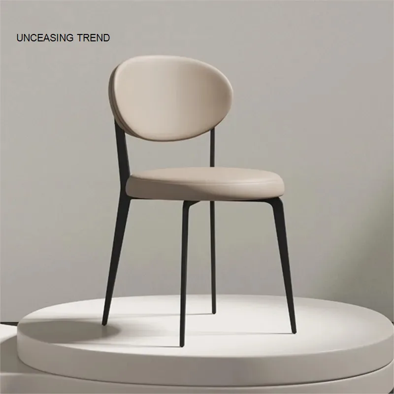 Italian Dining Chair Home Modern Simple Designer Chair Back Dining Table Chair Nordic Small Family Restaurant Stool