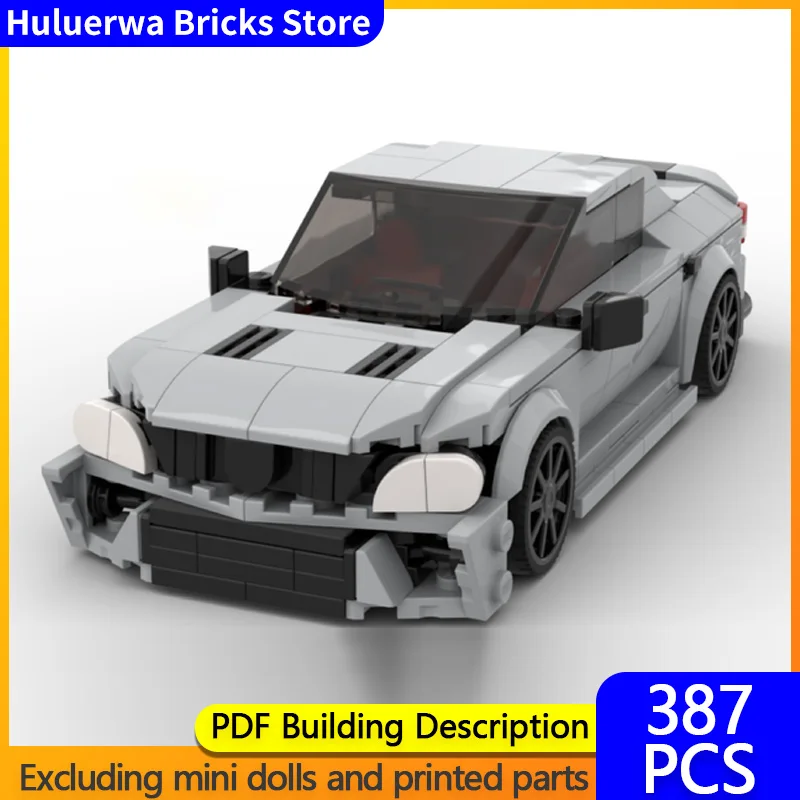

Модель скоростного гиперкара MOC, строительные кирпичи C63, высокопроизводительный седан, модульные технологии, подарки, праздник, сборка, детские игрушки, костюм