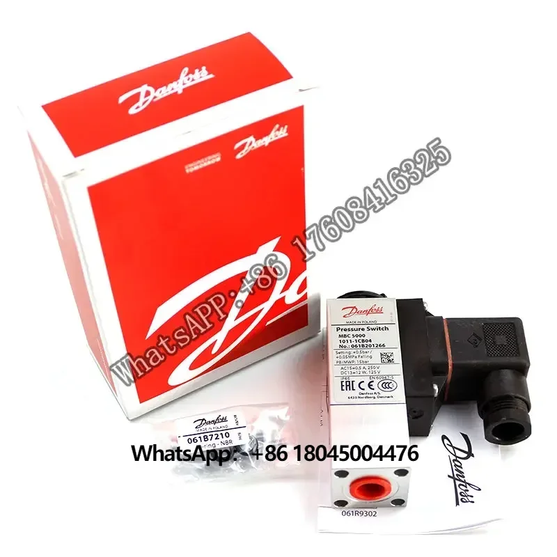 

MBS5100 060N1035 pressure transmitter Danfoss sensor pressure connection size is 1/4Pressure connection type G new and original