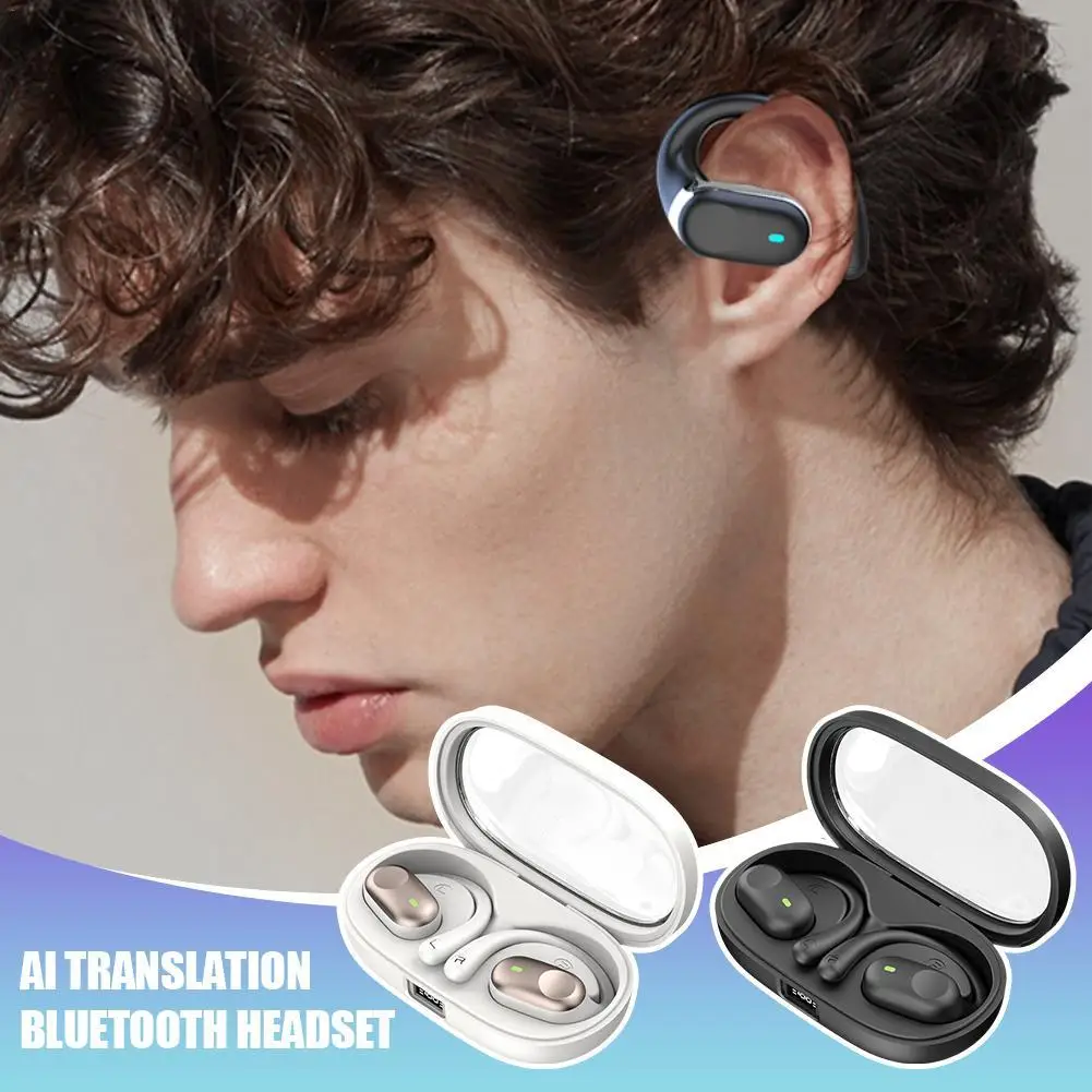 Real-Time 144-Languages Smart Translator Earbuds - High-Precision, 99% Accuracy with Offline Support for Seamless Communication