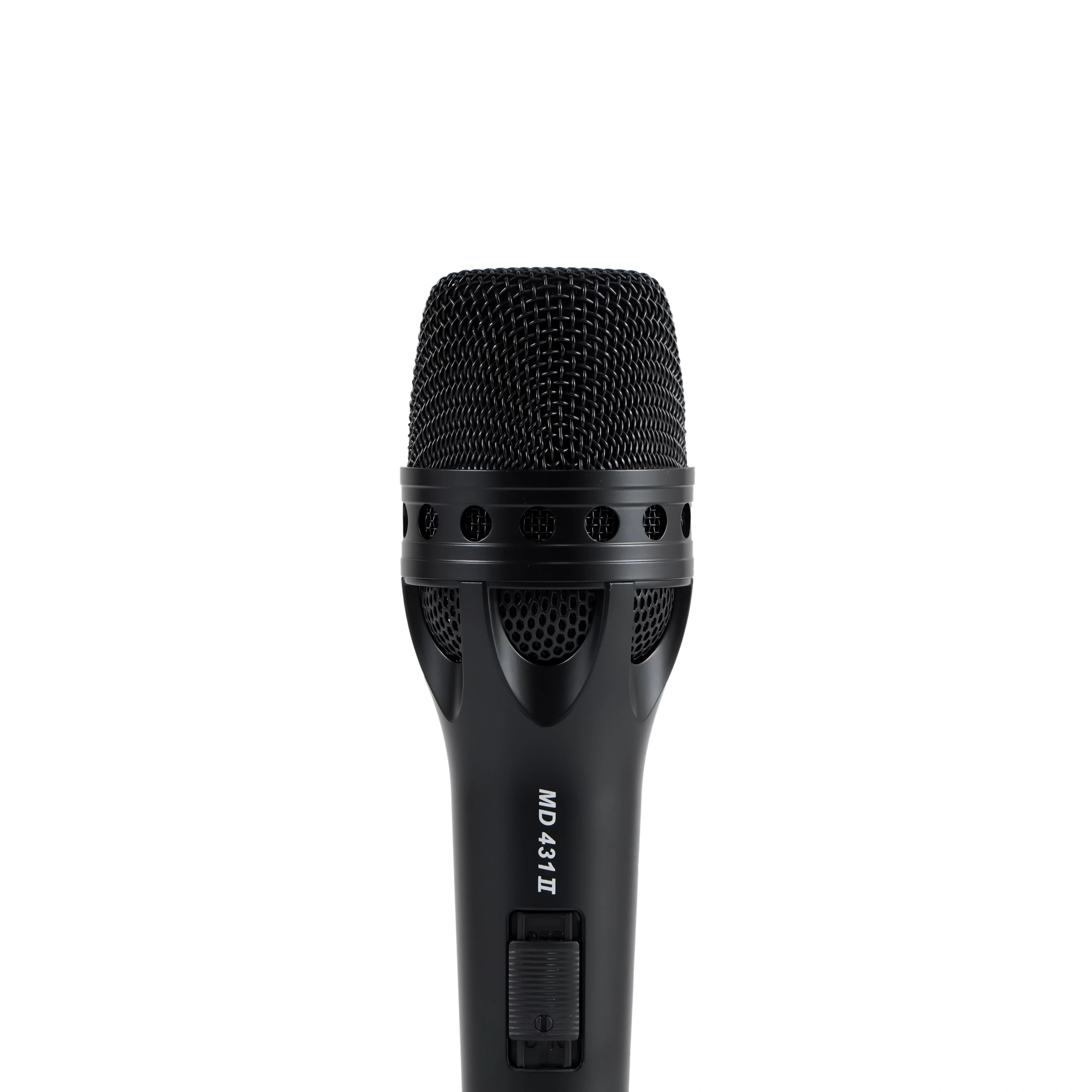 MD431-2 Professional Audio Podcasting Microphone Karaoke Dynamic Handheld Conference & Home Use Live Vocal Recording