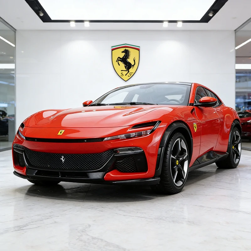 

Bburago 1:25 Ferrari Purosangue SUV Alloy Car Diecasts & Toy Vehicles Car Model Miniature Scale Model Car For Children