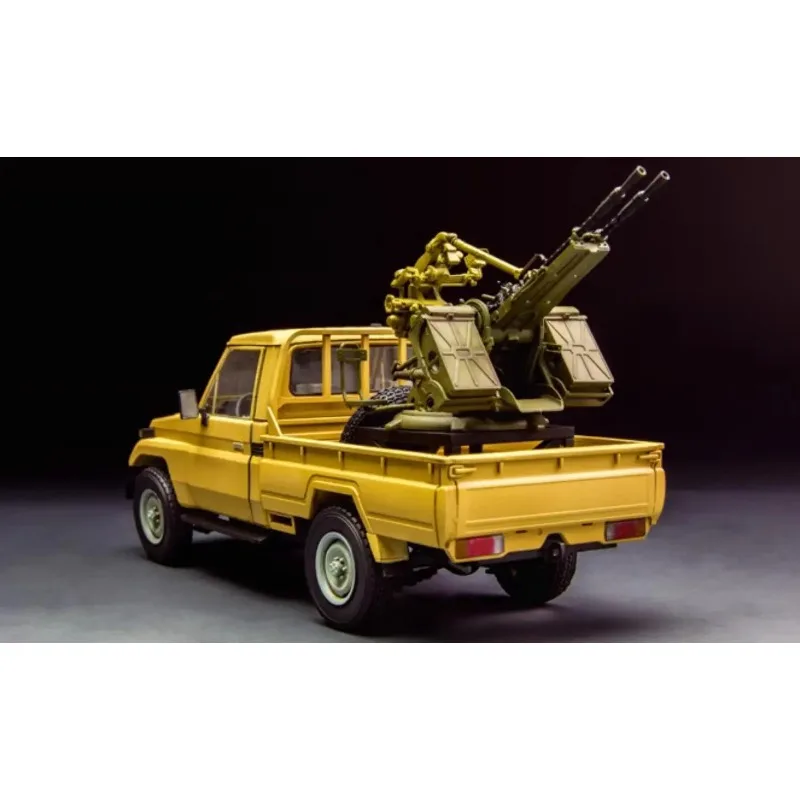 

1/35 VS-005 Модель MENG PICKUP W/ZPU-2 Машинный пистолет Литой под давлением SUPERWAR Коллекционная детская игрушка на заказ, подарок на день рождения