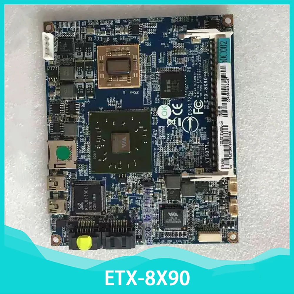 Modular System NanoX2 Industrial control motherboard VT6077 ETX-8X90