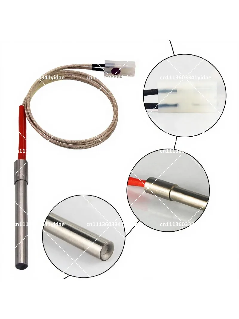 120V 1.6RPM Motor Fan Ignition Rod Fire Pot 4-in-1 Repair Kit for Pellet Grill Smoker