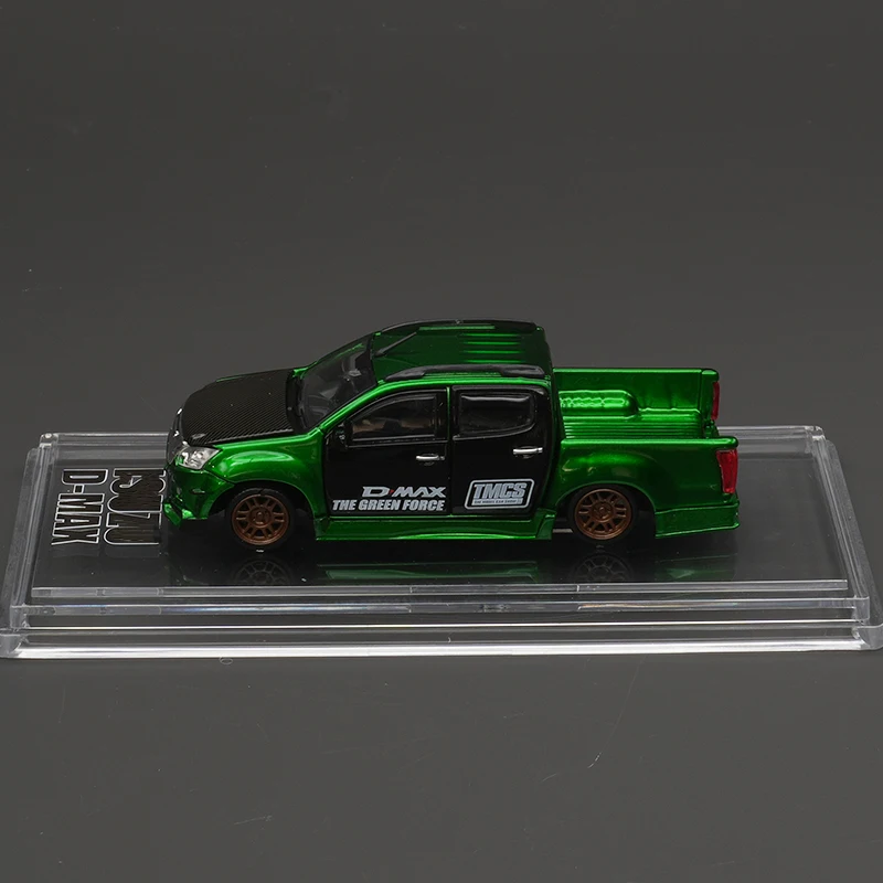 Bmc exposição limitada 1:64 D-MAX 2018 captador malásia diecast diorama modelo de carro coleção brinquedos