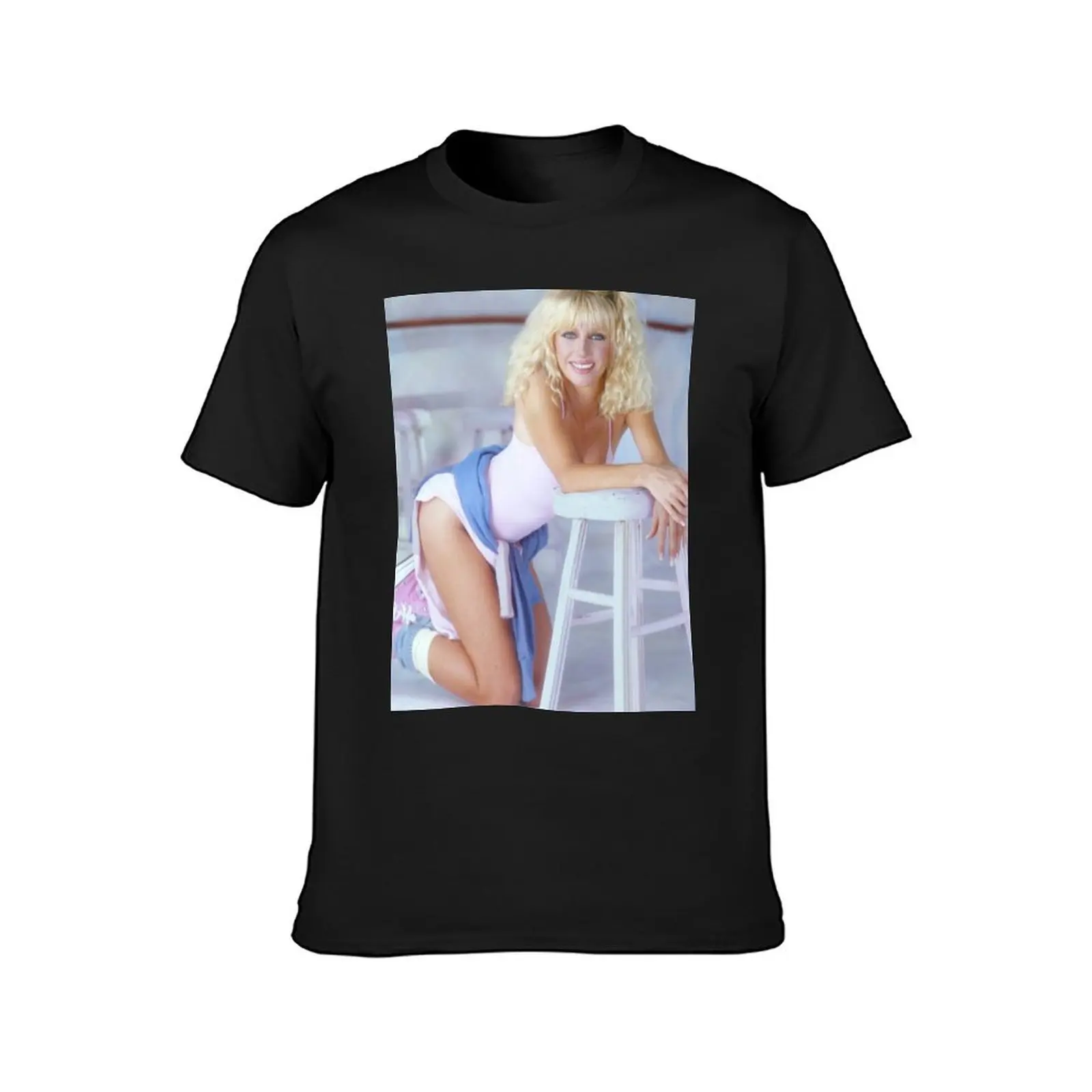 Suzanne Somers actress T-Shirt anime clothes korean fashion customs design your own sublime plain black t shirts men