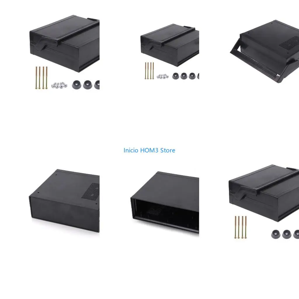 A5YD Waterproof Plastic Electronic Enclosure Project Box Black 200x175x70mm