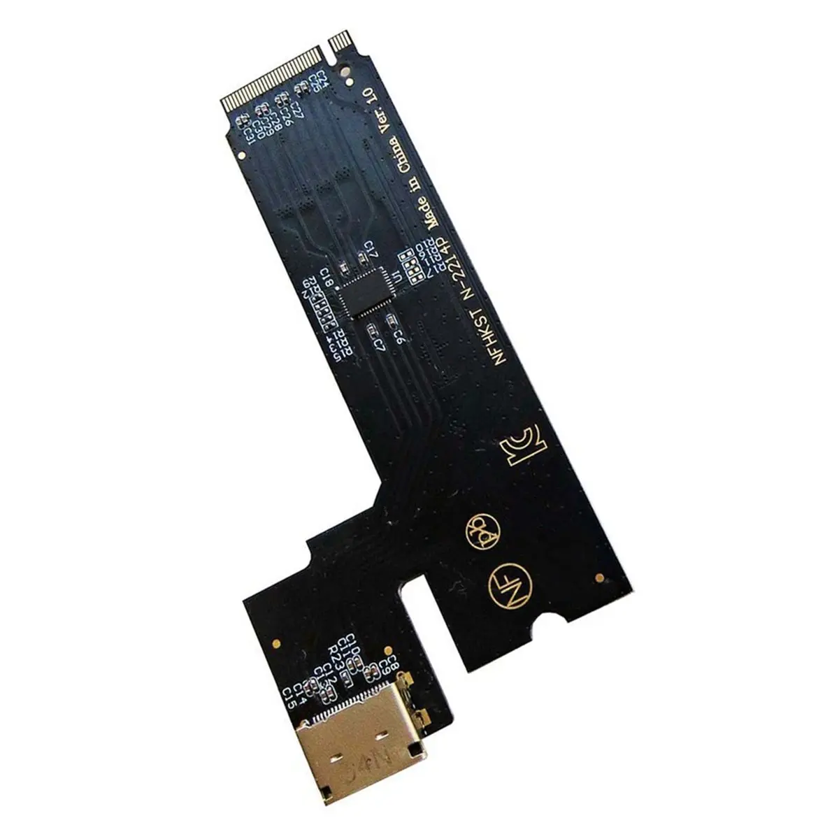 M.2 M-Key to Oculink Adapter for 2022 2023 ThinkBook 14+ Laptop Oculink External Graphics Card Dock Adapter