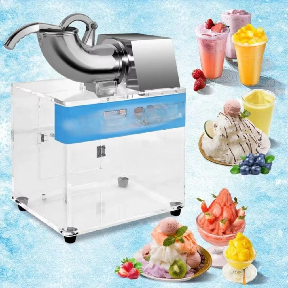 Stainless Steel Mini I Smashing Electric I Crushers & Shavers Snow Cone Machine For Home