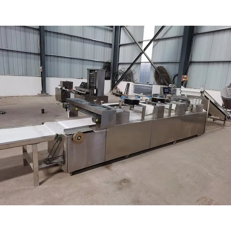 Large Scale Automatic Pastry Making Line Multifunctional Dough Rolling Cutting Processing Equipment Customized