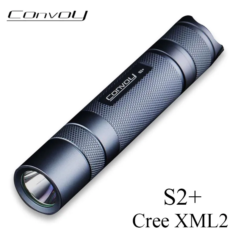 Convoy Flashlight S2 Plus Cree XML2 Flash Light Torch Camping Fishing Linterna Led Tactical Latarka Portable Outside Lighting