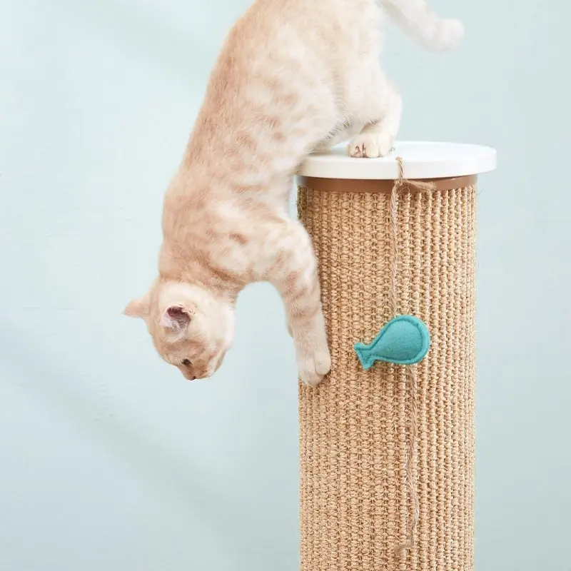 Super Scratch-resistant King, Powerful Cat Scratch Column, Wear-resistant Solid Wood Large.