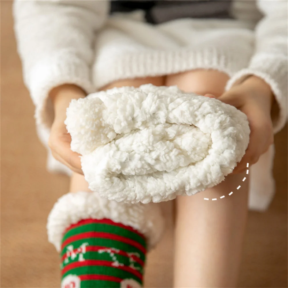 

Женская домашняя обувь, женские силиконовые тапочки, рождественские подарки, мягкие рождественские носки, ручка для зимней рождественской вечеринки, женские