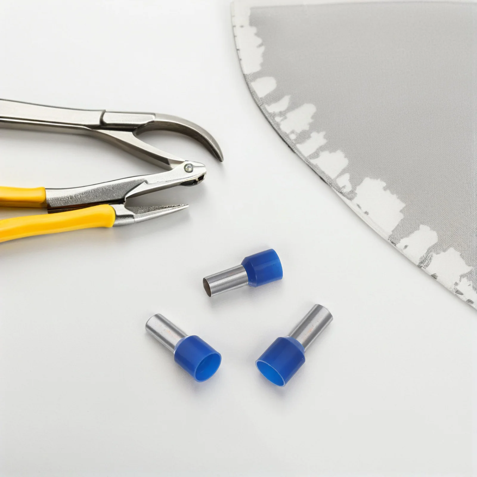 

500pcs Wire Ferrules Kit Nylon Pvc Copper Insulated Ring Connectors For Electrical Control Relays Machine