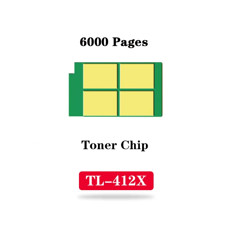 DL-412 Drum Chip and TL-412/TL-412H/TL-412X Toner Cartridge Chip for Pantum P3302DN,P3302DW,M7102DN,M7102DW