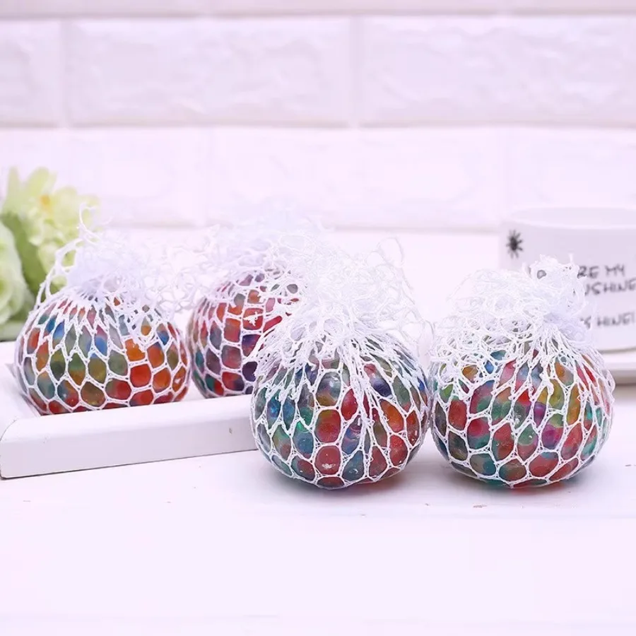 Decompress grape balls to vent toys, environmentally friendly cool colorful beads balls, new unique Internet celebrity toys pin