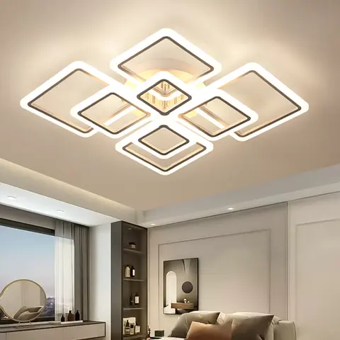 Lampada a sospensione minimalista nordica Lampada da soffitto a LED Lampadario da soffitto Adatto per camere da letto Soggiorno Decorazione di illuminazione domestica