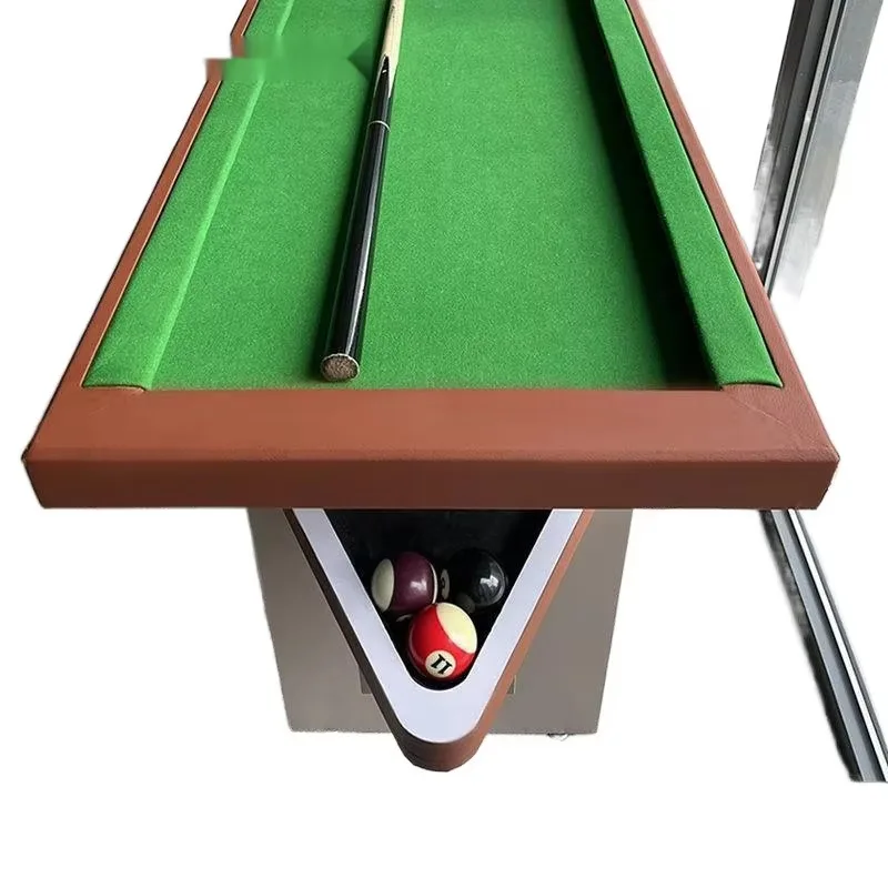 Gran oferta De fábrica, Mini mesa De billar para interiores 2 en 1, Taco De Billar, mesa De billar pequeña multijuego para niños, escritorio De relajación con palabras