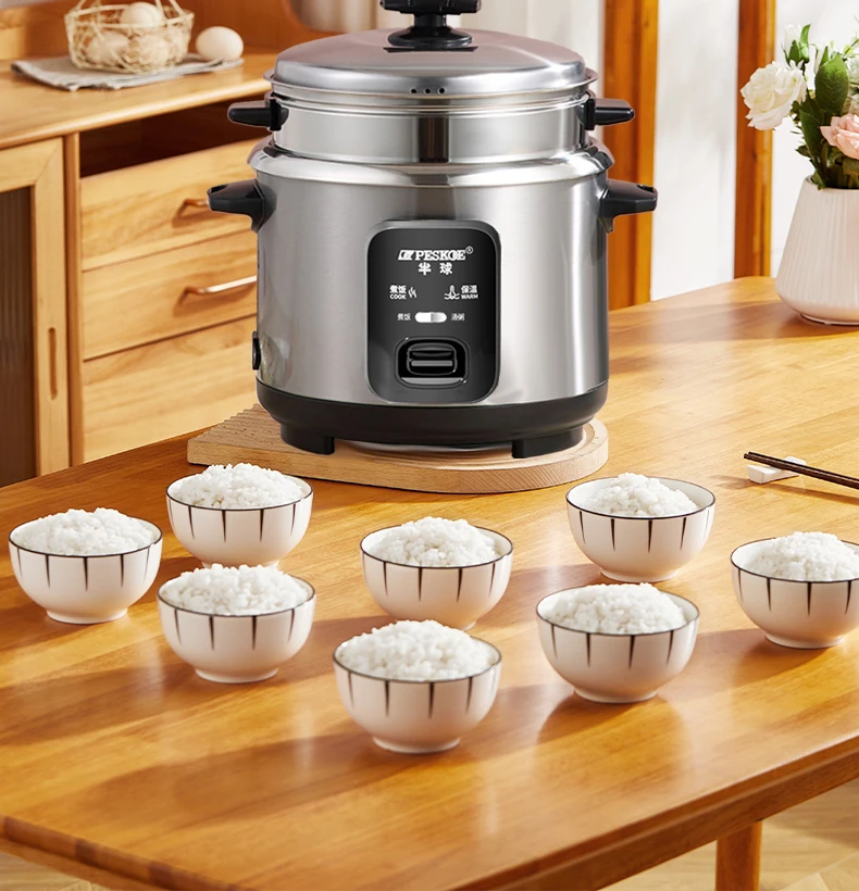 316 stainless steel rice cooker 3-4 people large capacity household 0 coating 2-6 old style rice cooker view 6