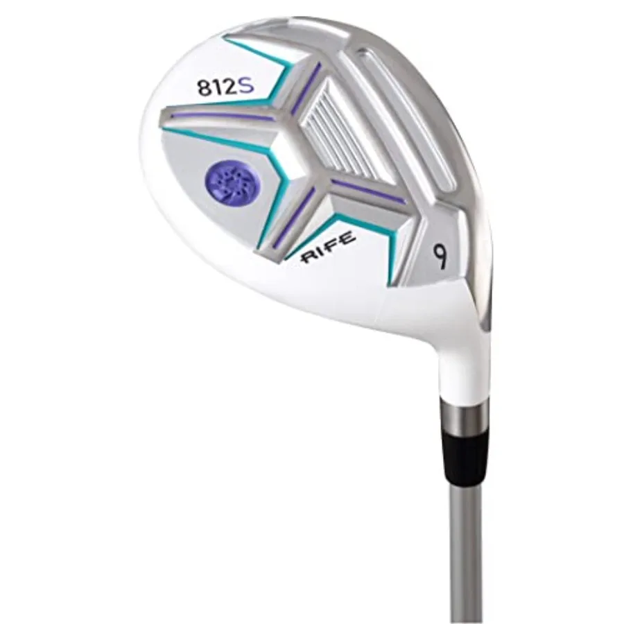 ชุดไม้กอล์ฟสำหรับผู้หญิง รุ่น 812s ใหม่ ออฟเซ็ต 7 + 9 ไม้แฟร์เวย์โลหะ สำหรับคนถนัดขวา พรีเมียม ยืดหยุ่นสูง สำหรับผู้หญิง ด้ามกราไฟต์