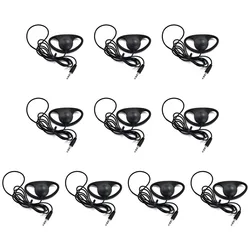 Earpiece Headset Earphone Headphone 10pcs 3.5mm Listen Only for Left or Right Ear