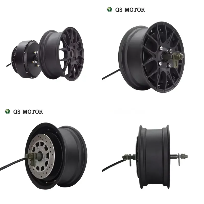 for QS motor 3000W V1 12 inch removable design 260 single axis permanent magnet brushless hub motor