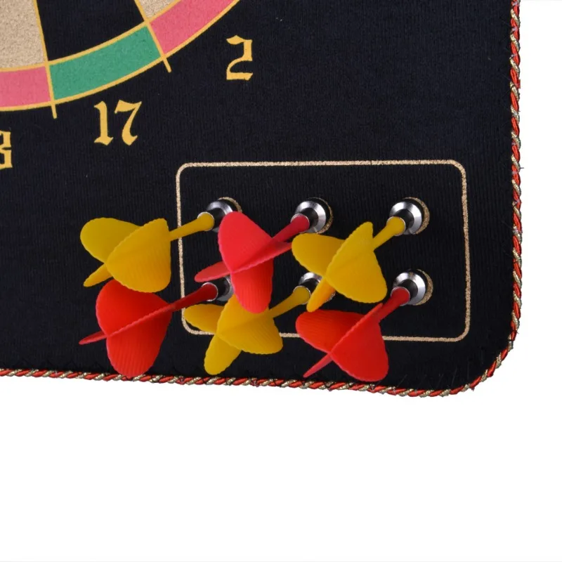 مجموعة أهداف رمي السهام المغناطيسية الآمنة على الوجهين، لعبة رمي السهام المغناطيسية، لوحة رمي السهام على الوجهين، مستلزمات ألعاب السهام الخارجية