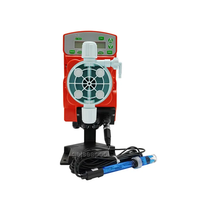 

Digital swimming pool Metering Pump with pH/Redox control Chemical pump Solenoid dosing pump for Acid and Alkaline Liquid