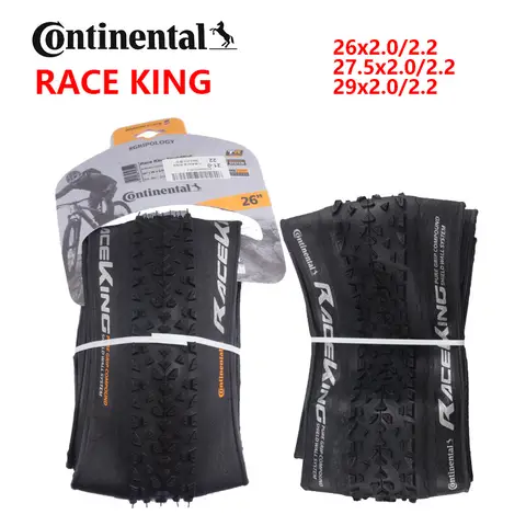 Continental RACE KING Mountainbike-däck Mountain XC Anti-Puncture Slanglösa cykeldäck 26x2.0/2.2 27.5x2.0/2.2 29x2.0/2.2 10 best sales 29 mtb-däck - №6