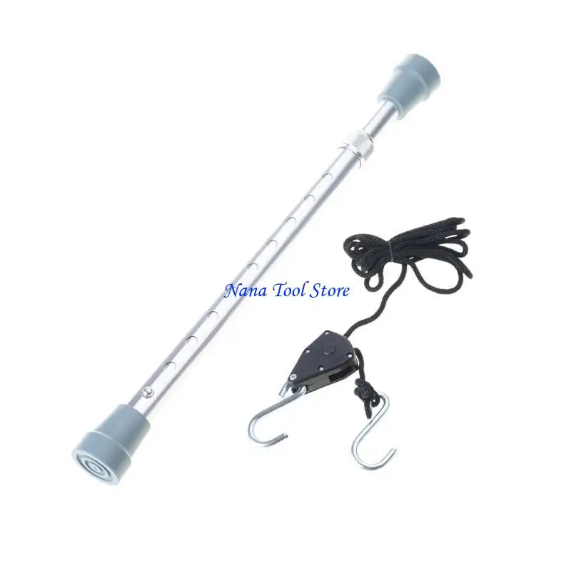 31GJ Aluminum Alloy Hood Engine Cover Lift Up Support Prop Rod Dent Repair Tool Set