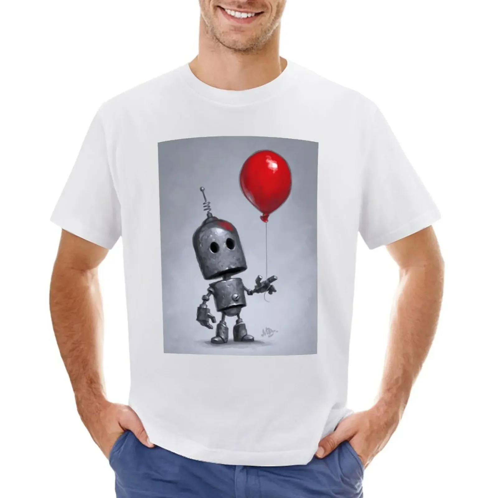 The Red Balloon T-shirt cute clothes funnys anime clothes black t-shirts for men