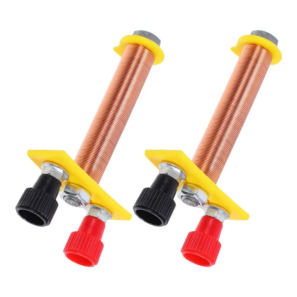 

2 Electromagnetic Solenoid Coil T-shaped Physics Experiment Teaching Equipment Copper Induction Apparatus Student Kit