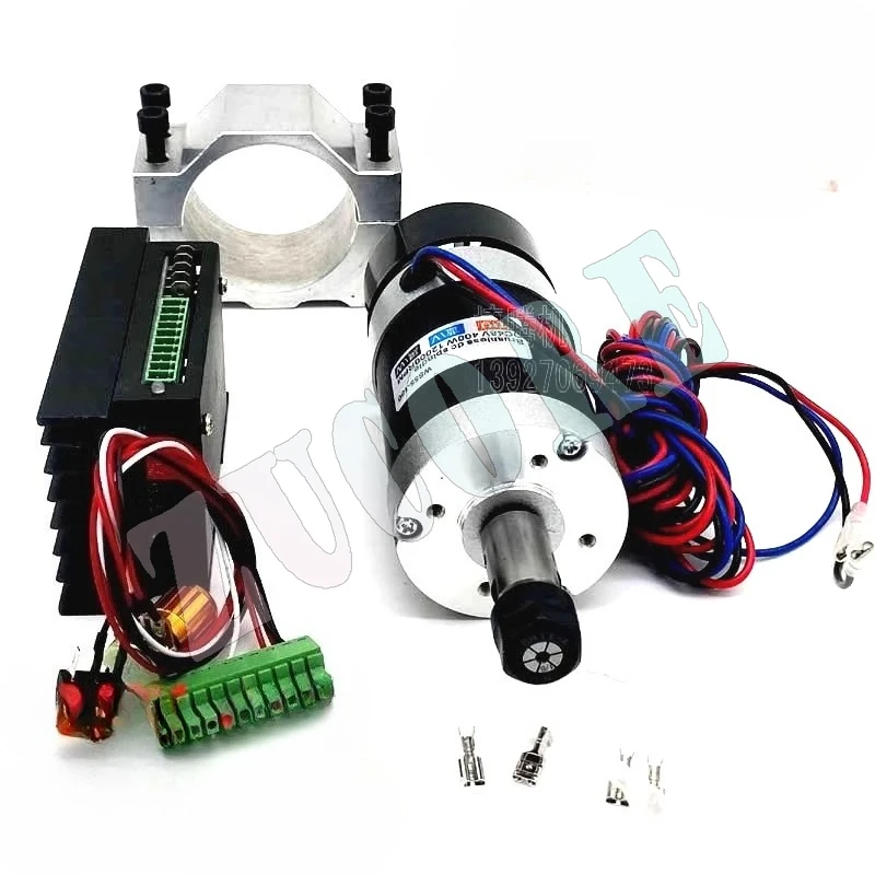 

ER11 400W High-speed Air-cooled Brushless Spindle Motor Engraving Machine Spindle PCB Spindle Long Life
