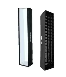 Flynoodle Rectangle Foldable Softbox Honeycomb Grid Soft box Diffuser For LED Light Photography Photo Studio Accessories