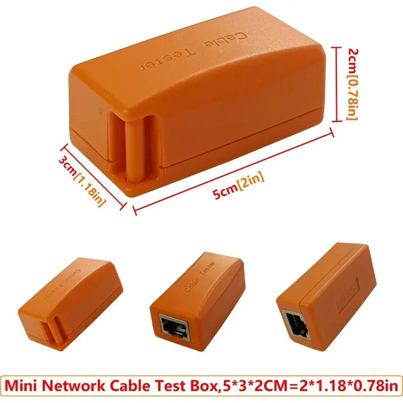 UTP Cable Test Box Network Cable Test Box For CCTV Camera Tester Detect Faulty Point Of RJ45 Network Cable Connector - view 6