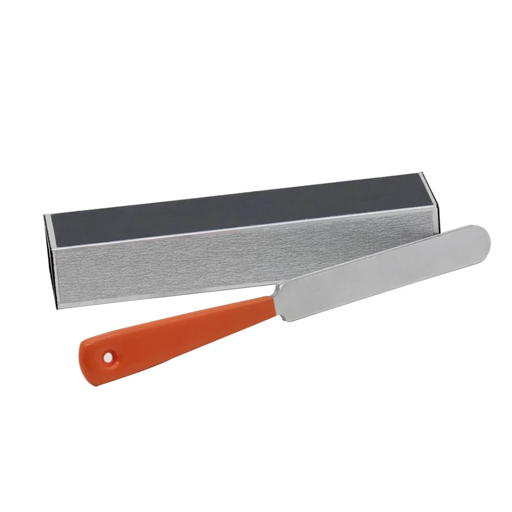 SLADE Fret Crowning File, Gitarren-Fret-Dressing-Werkzeug, Gitarrenbauer-Feile aus Edelstahl für elektrische/akustische Gitarren, Bass, Mandoline – Detail 3