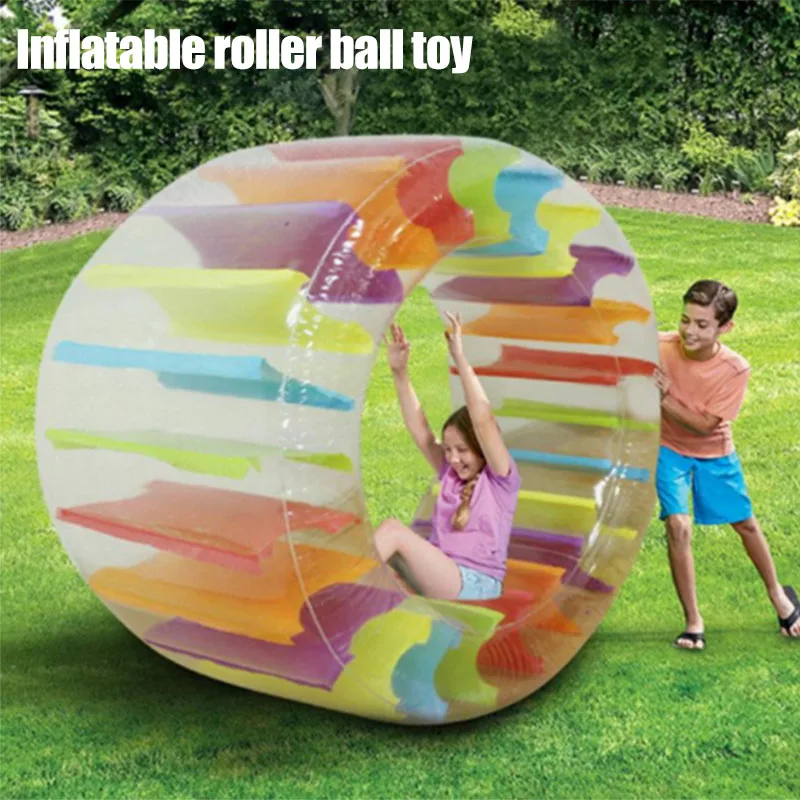 Large Inflatable Land Wheel Party Float Wheel Kids Indoor Outdoor Pool Play