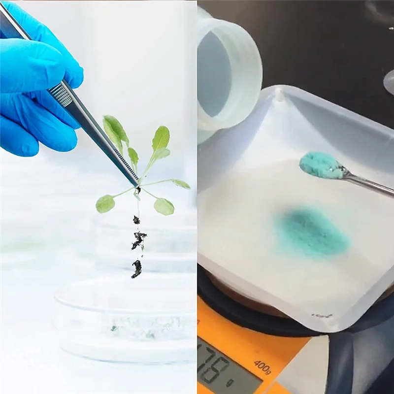 ABHB-Lab Spatel Micro Scoop Set Labor Tiny Mixing Spatula Forpowders Gel Cap