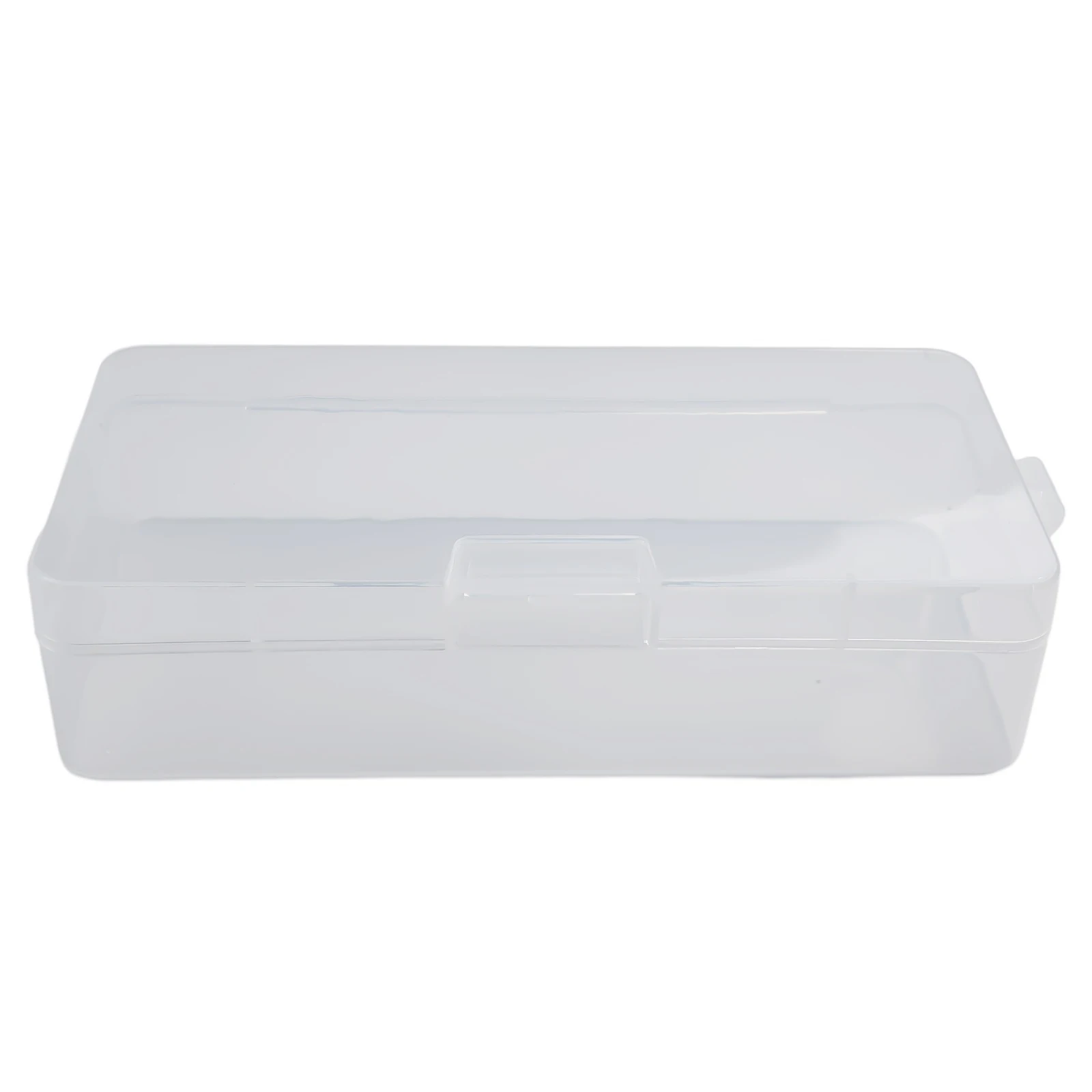 1PCS Transparent Plastic Box Jewelry Packaging Component For Receiving Box ID Card Jewelry Rectangle Home Plastic Storage Box
