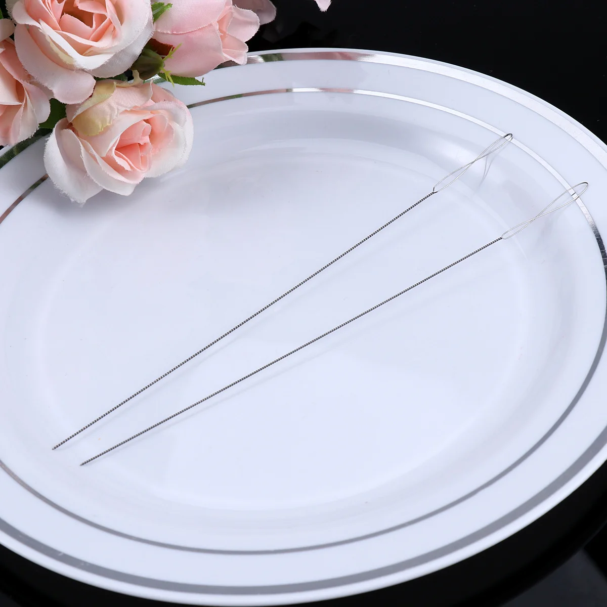 

6pcs Beading Needles Stainless Steel Thin Tip For Diy Jewelry Making Handmade Crafts Embroidery Needle Sewing Stitching Tool