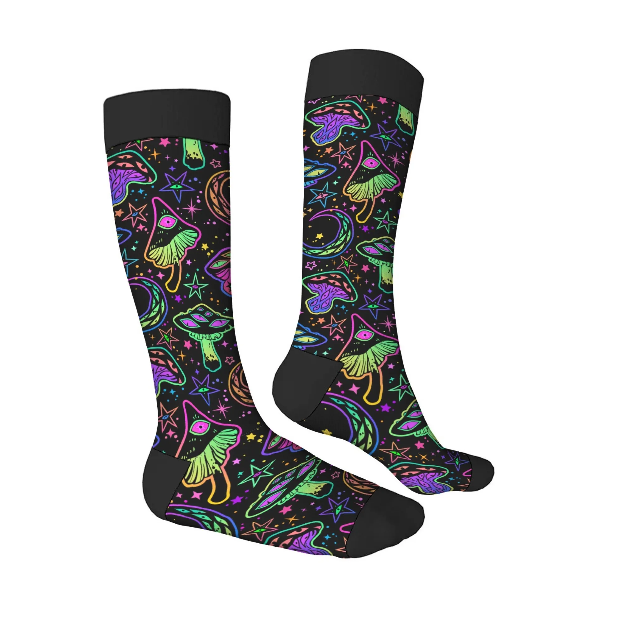 

Horror Mushroom Monster Funny Socks Crazy Halloween Cartoon Socks Harajuku Style Comfortable Warm Stockings Unisex Party Gifts