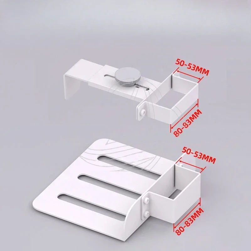 Moisture Proof Computer Host Bracket, Liftable Suspended Desktop PC Storage Rack for Home Use