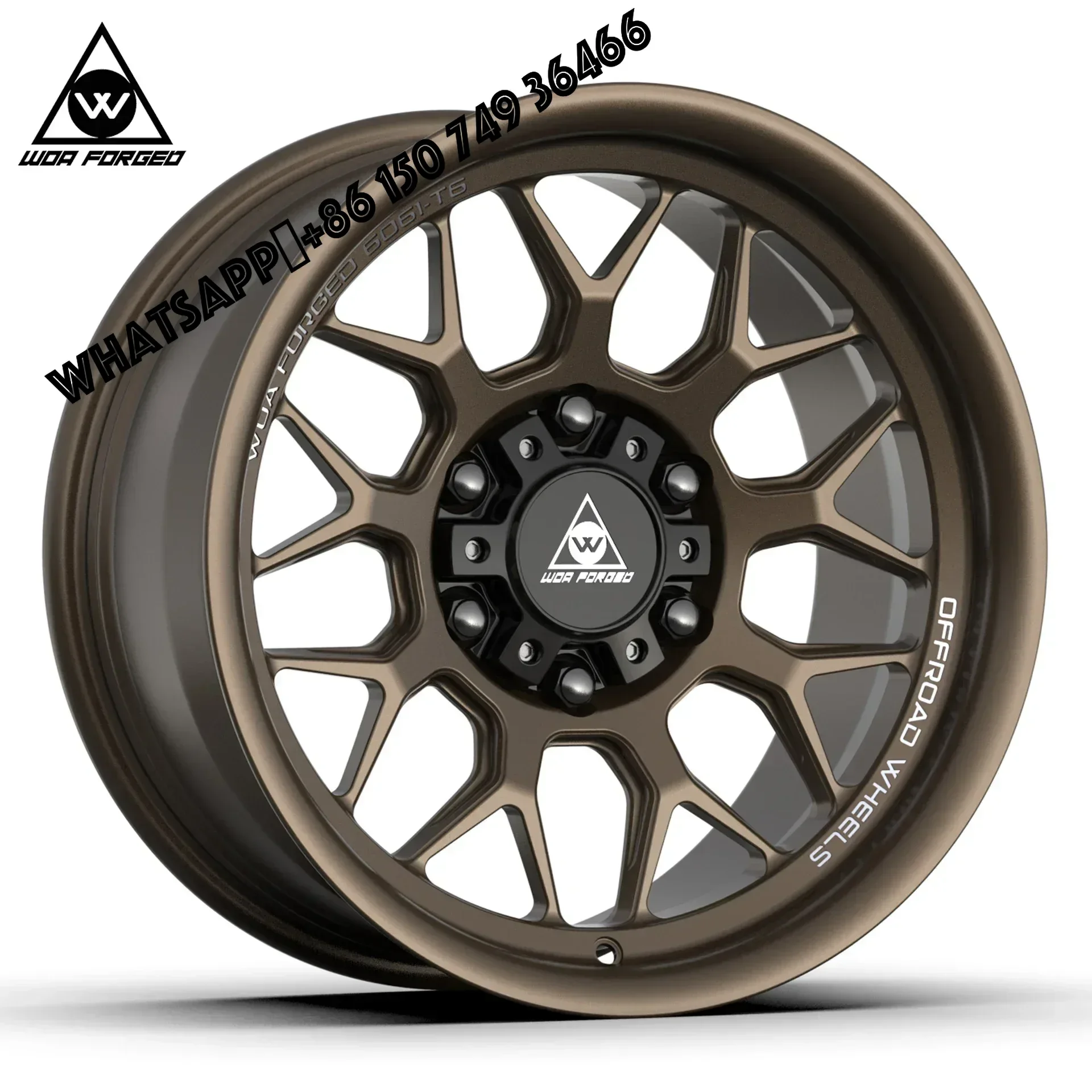 

6061-T6 Factory Price 17 Inch 6 Hole 4x4 Offroad Alloy Wheel Rim with Pcd 6x139.7 6x114.3 5x127 Offroad Rims Aluminum Cu