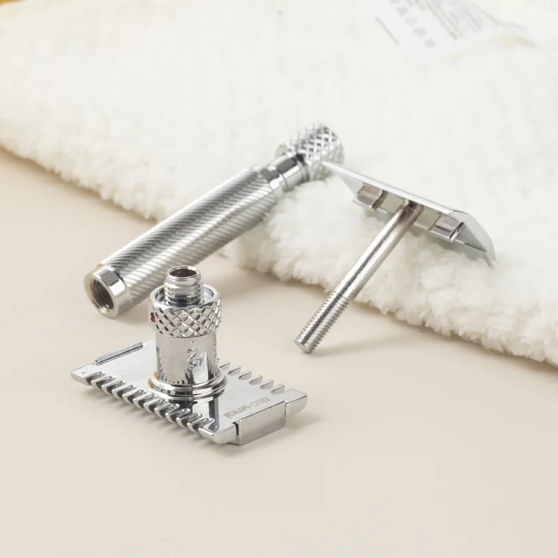 2026 Flash Sale！YAQI Adjustable THE FINAL CUT OC Chrome Color mens Safety Razor view 3