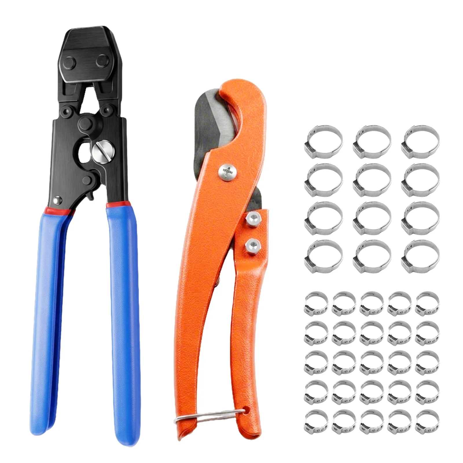 

Automotive Ratchet CV Joint Clamp Pliers YEJ-KG10 Stainless Steel Air/Water Hose Fixing Pliers Crimping Nutcracker Clamps